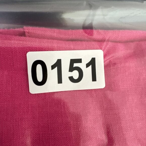 Gap Women's M Linen Blend Button Up Shirt Pink NWT 0151 - Picture 16 of 16